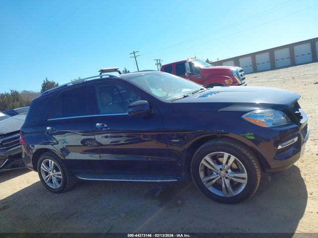 44373146 :رقم المزاد ، 4JGDA5HB2CA053861 vin ، 2012 Mercedes-benz Ml 350 4matic مزاد بيع