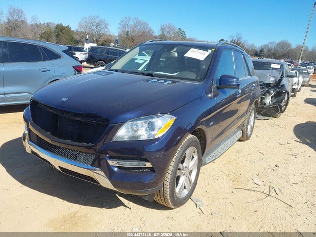 44373146 :رقم المزاد ، 4JGDA5HB2CA053861 vin ، 2012 Mercedes-benz Ml 350 4matic مزاد بيع