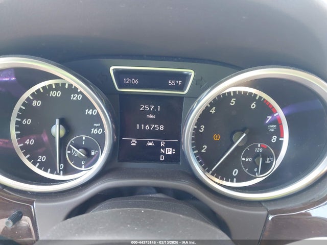 44373146 :رقم المزاد ، 4JGDA5HB2CA053861 vin ، 2012 Mercedes-benz Ml 350 4matic مزاد بيع
