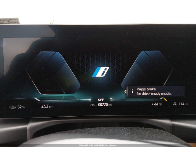 Aukcja sprzedaży 2025 Bmw I4 Gran Coupe Xdrive40, vin: WBY43HD02SFV80559, numer aukcji: 44373147