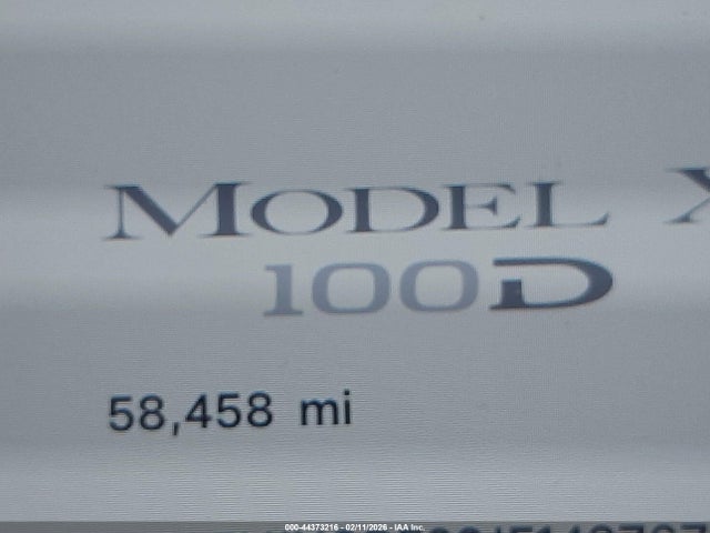 Продажа на аукционе авто 2018 Tesla Model X 100d/75d/p100d, vin: 5YJXCBE22JF142767, номер лота: 44373216