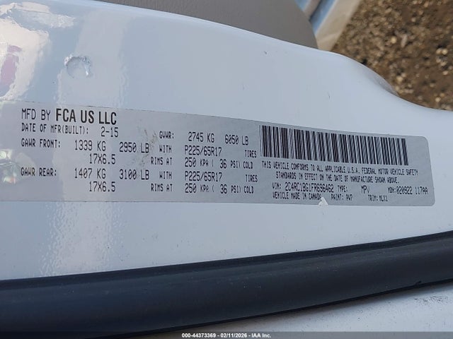 2015 CHRYSLER TOWN & COUNTRY 2C4RC1BG1FR696462 Photo 8