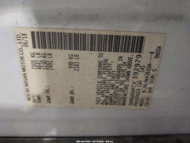 Nissan Maxima 3.5 Platinum 2018 1N4AA6AP7JC392979 Image 17