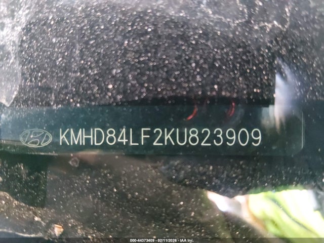 KMHD84LF2KU823909 Hyundai Elantra Value Edition