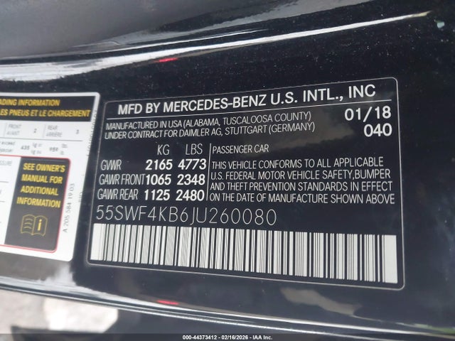 2018 MERCEDES-BENZ C 300 55SWF4KB6JU260080 Photo 8