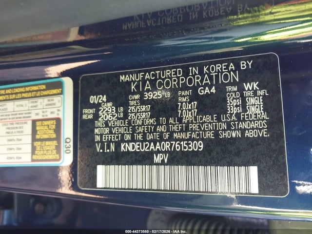 2024 KIA SELTOS KNDEU2AA0R7615309 Photo 8