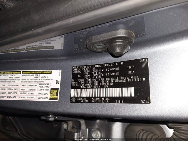 2024 TOYOTA COROLLA CROSS 7MUAAABG4RV103150 Photo 8