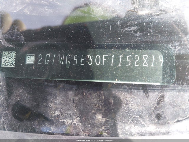 Chevrolet Impala Limited Ltz 2015 2G1WC5E30F1152819 Image 9