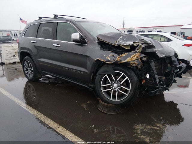 2018 Jeep Grand Cherokee Limited 4x4 მანქანა იყიდება აუქციონზე, vin: 1C4RJFBG0JC321442, აუქციონის ნომერი: 44373669