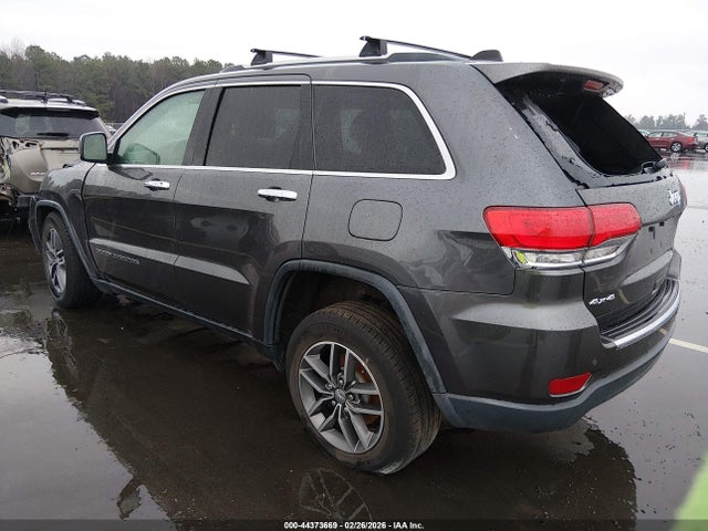 2018 Jeep Grand Cherokee Limited 4x4 მანქანა იყიდება აუქციონზე, vin: 1C4RJFBG0JC321442, აუქციონის ნომერი: 44373669