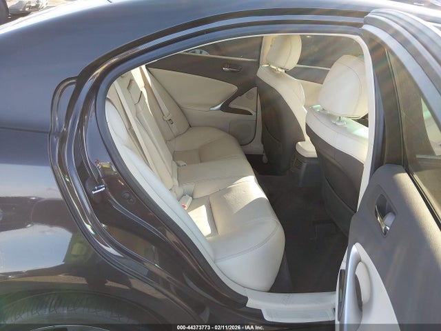 2012 Lexus Is 250 მანქანა იყიდება აუქციონზე, vin: JTHBF5C29C5178545, აუქციონის ნომერი: 44373773