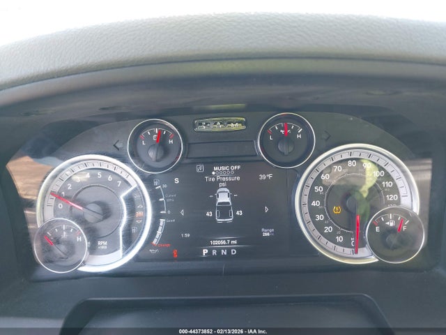 2019 Ram 1500 Classic Big Horn  4x4 5'7 Box მანქანა იყიდება აუქციონზე, vin: 1C6RR7LT0KS702619, აუქციონის ნომერი: 44373852