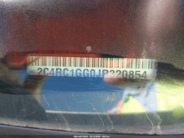 Aukcja sprzedaży 2018 Chrysler Pacifica Limited, vin: 2C4RC1GG0JR320854, numer aukcji: 44373929
