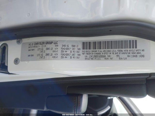 1C4PJMBB5FW595600 Jeep Cherokee Trailhawk