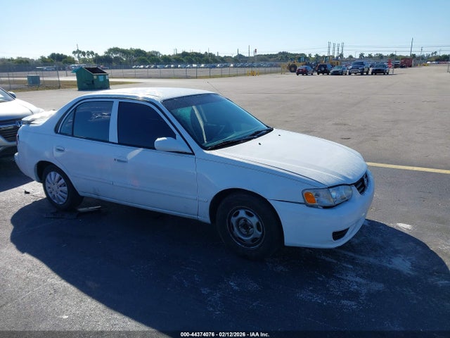 2001 TOYOTA COROLLA 2T1BR12E31C394212