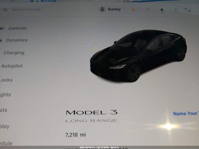 2025 TESLA MODEL 3 5YJ3E1EA1SF040243 Photo 6