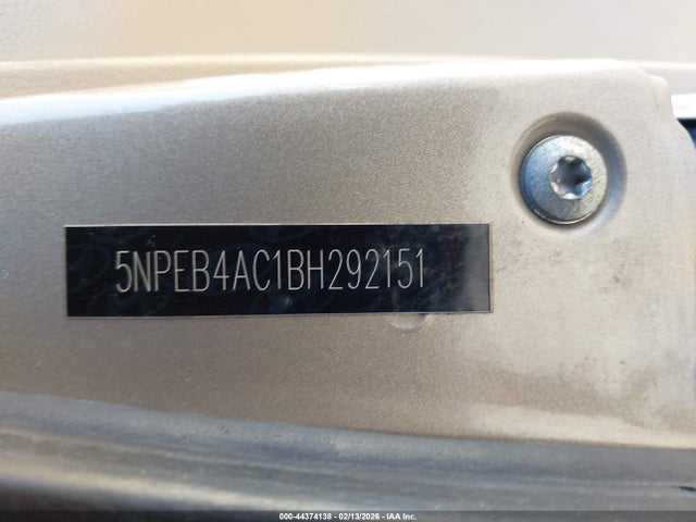 2011 HYUNDAI SONATA 5NPEB4AC1BH292151 Photo 8