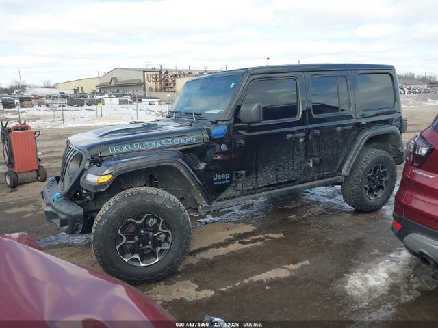 2021 Jeep Wrangler 4xe Unlimited Rubicon 4x4 მანქანა იყიდება აუქციონზე, vin: 1C4JJXR69MW642754, აუქციონის ნომერი: 44374360