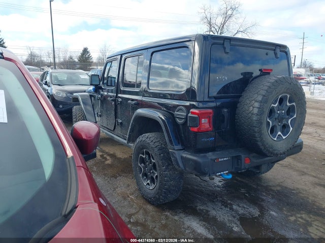 2021 Jeep Wrangler 4xe Unlimited Rubicon 4x4 მანქანა იყიდება აუქციონზე, vin: 1C4JJXR69MW642754, აუქციონის ნომერი: 44374360