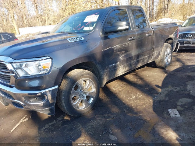 2021 Ram 1500 Big Horn  4x4 6'4 Box მანქანა იყიდება აუქციონზე, vin: 1C6SRFBTXMN639933, აუქციონის ნომერი: 44374460