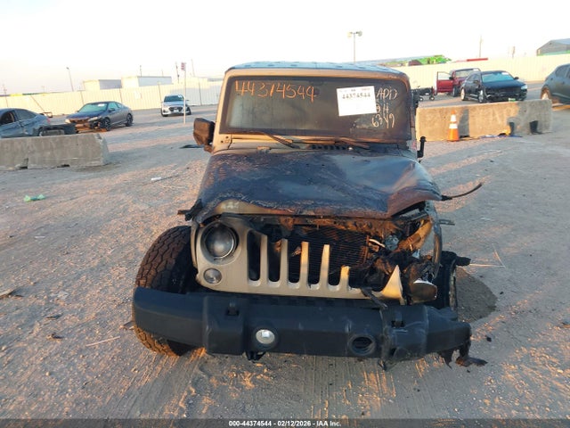 Продажа на аукционе авто 2016 Jeep Wrangler Unlimited Sport, vin: 1C4BJWDG8GL316349, номер лота: 44374544