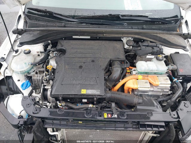 KMHC65LC4KU115979 Hyundai Ioniq Hybrid Blue