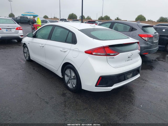KMHC65LC4KU115979 Hyundai Ioniq Hybrid Blue