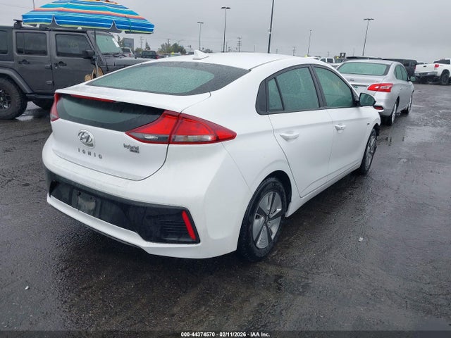 KMHC65LC4KU115979 Hyundai Ioniq Hybrid Blue