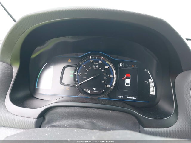 KMHC65LC4KU115979 Hyundai Ioniq Hybrid Blue