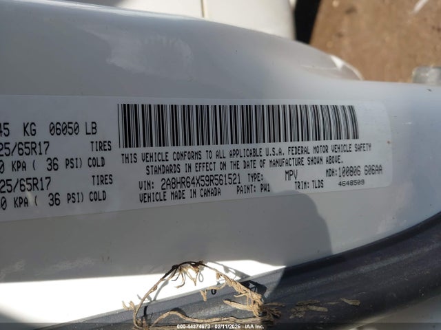 2009 CHRYSLER TOWN & COUNTRY 2A8HR64X59R561521 Photo 8