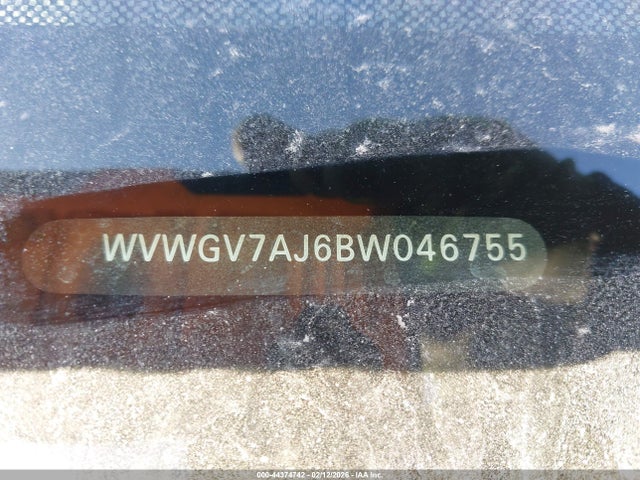 2011 VOLKSWAGEN GTI WVWGV7AJ6BW046755 Photo 8
