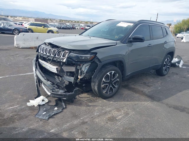 Продажа на аукционе авто 2023 Jeep Compass Limited 4x4, vin: 3C4NJDCN6PT555033, номер лота: 44374792