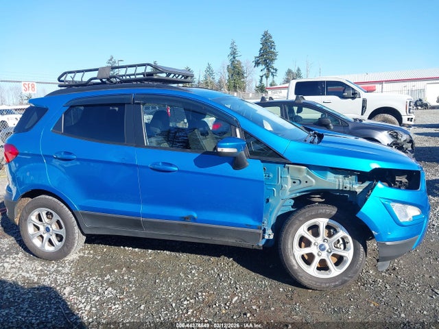 44374849 :رقم المزاد ، MAJ3S2GE5KC273298 vin ، 2019 Ford Ecosport Se مزاد بيع