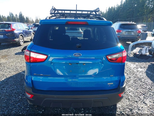 44374849 :رقم المزاد ، MAJ3S2GE5KC273298 vin ، 2019 Ford Ecosport Se مزاد بيع