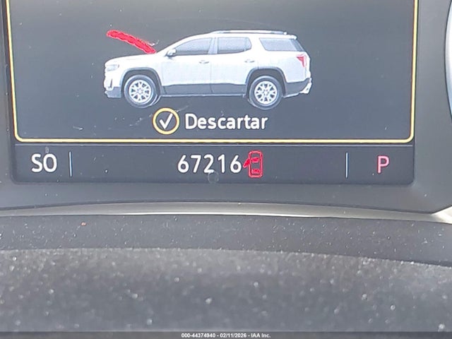 1GKKNML43PZ221778 GMC Acadia Fwd Slt
