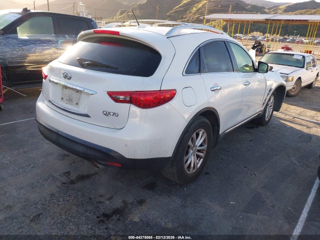 Продажа на аукционе авто 2014 Infiniti Qx70, vin: JN8CS1MW3EM412591, номер лота: 44375068