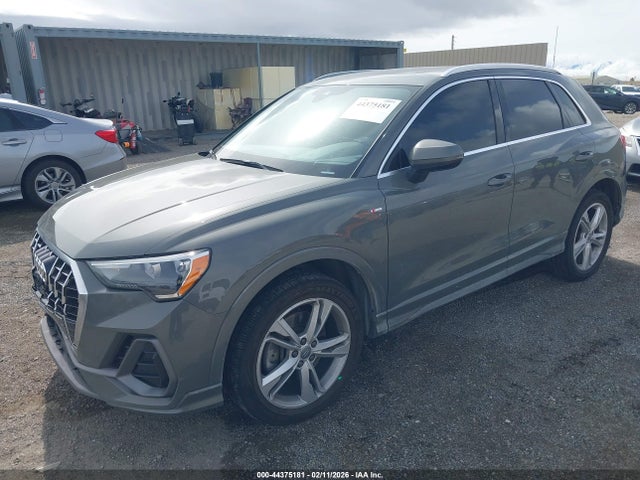Продажа на аукционе авто 2020 Audi Q3 Premium 45 Tfsi S Line Quattro Tiptronic, vin: WA1DECF32L1026338, номер лота: 44375181