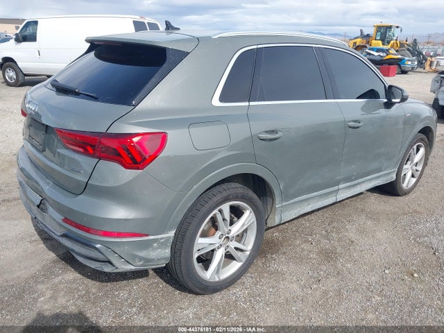 Продажа на аукционе авто 2020 Audi Q3 Premium 45 Tfsi S Line Quattro Tiptronic, vin: WA1DECF32L1026338, номер лота: 44375181