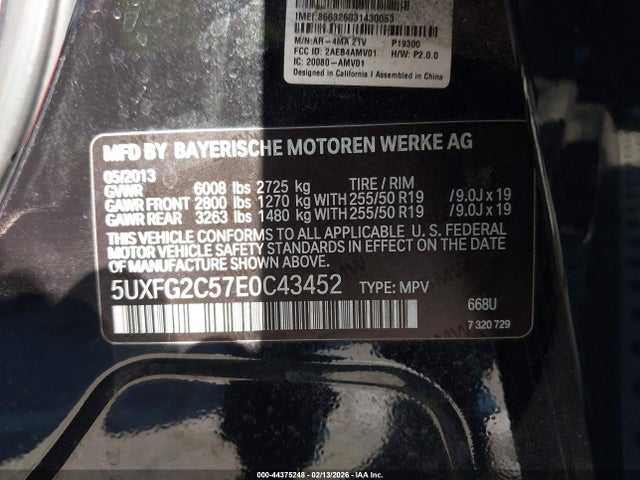 2014 BMW X6 5UXFG2C57E0C43452 Photo 8