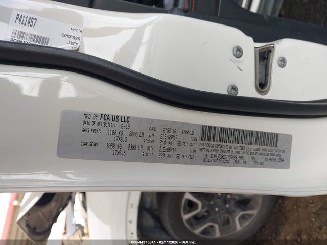 Jeep Compass Trailhawk 4x4 2019 3C4NJDDB6KT799889 Image 9