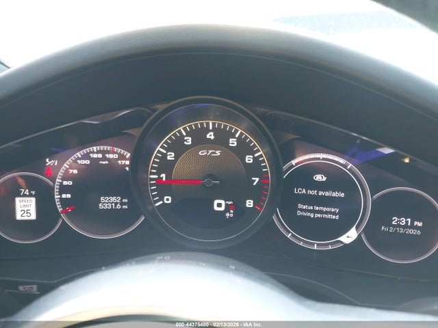 WP1BG2AY9NDA55257 Porsche Cayenne Coupe Gts
