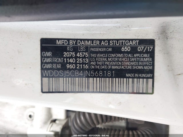 2018 MERCEDES-BENZ AMG CLA 45 WDDSJ5CB4JN568181 Photo 8