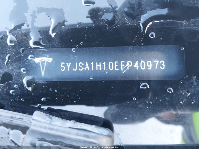 Продаж на аукціоні авто 2014 Tesla Model S P85, vin: 5YJSA1H10EFP40973, номер лоту: 44375713