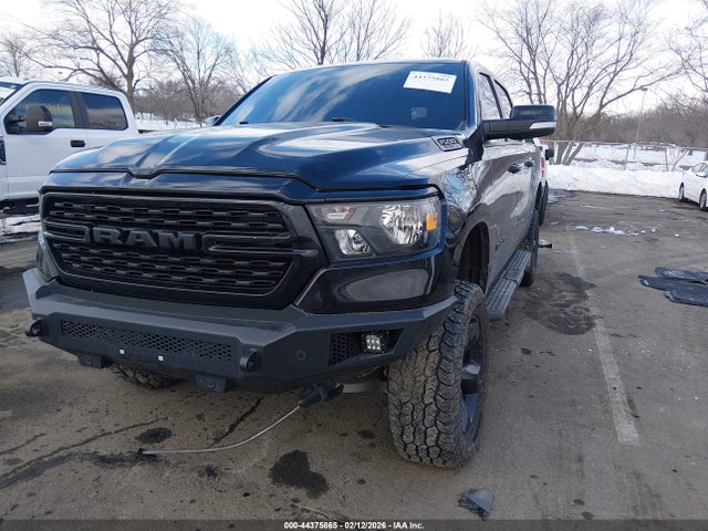 44375865 :رقم المزاد ، 1C6SRFFT9NN315870 vin ، 2022 Ram 1500 Big Horn  4x4 5'7 Box مزاد بيع