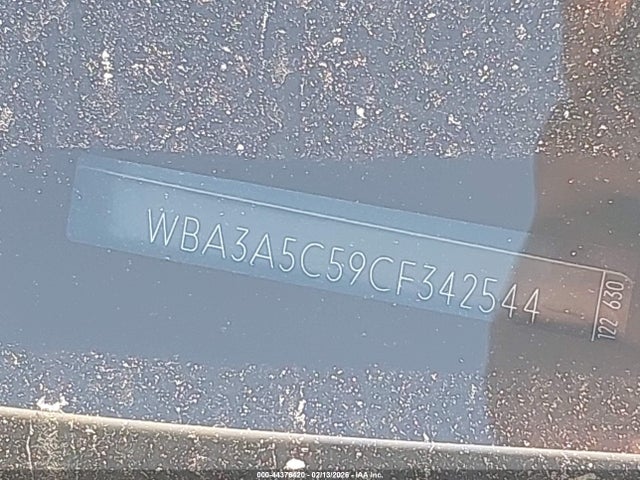 44376420 :رقم المزاد ، WBA3A5C59CF342544 vin ، 2012 Bmw 328i مزاد بيع