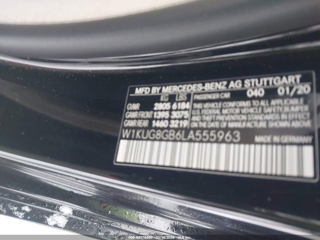 2020 MERCEDES-BENZ S 560 W1KUG8GB6LA555963 Photo 8