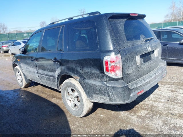 44376490 :رقم المزاد ، 2HKYF18627H523078 vin ، 2007 Honda Pilot Ex-l مزاد بيع