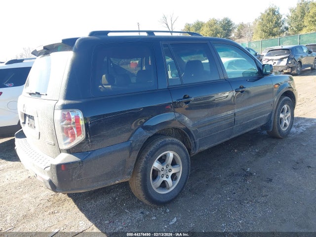 44376490 :رقم المزاد ، 2HKYF18627H523078 vin ، 2007 Honda Pilot Ex-l مزاد بيع