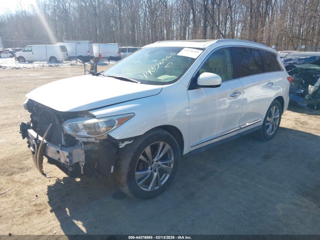 2013 Infiniti Jx35 მანქანა იყიდება აუქციონზე, vin: 5N1AL0MM4DC341734, აუქციონის ნომერი: 44376565