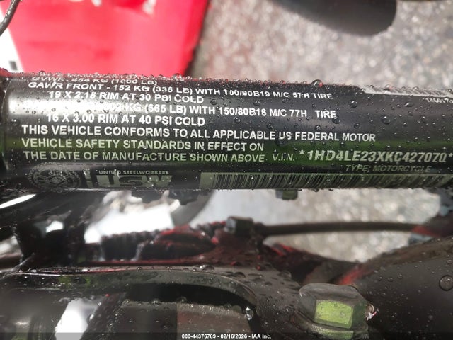 2019 HARLEY-DAVIDSON XL883 1HD4LE23XKC427070 Photo 9